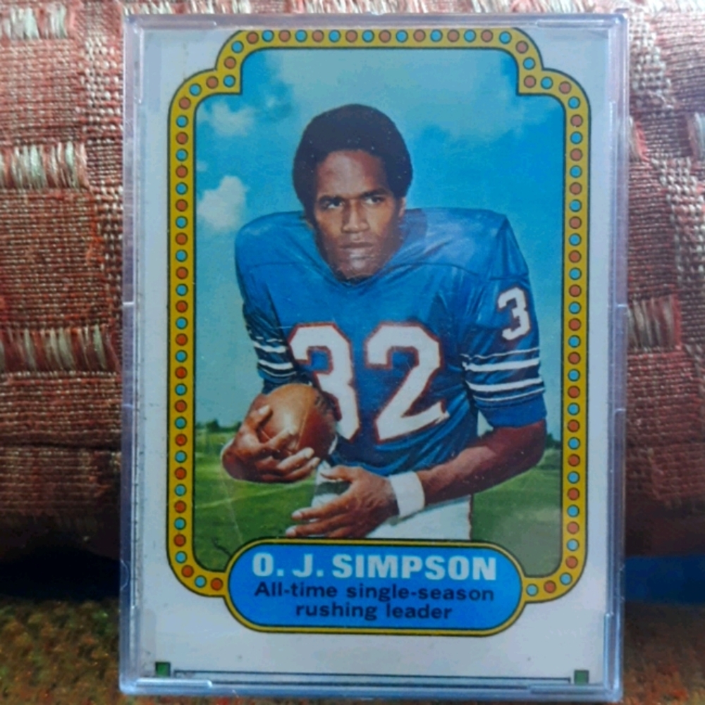 OJ Simpson card